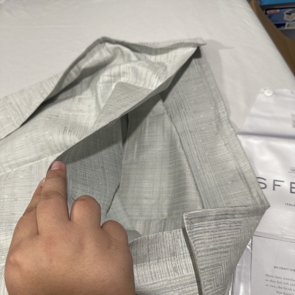 NIB‎ $155 Sferra Modelli Standard Sham ( 1 ) in Aquamarine - Picture 14 of 15